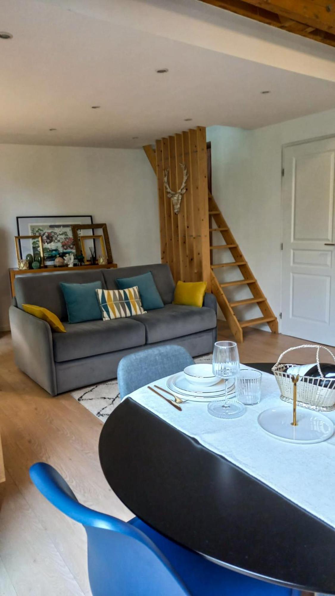 Duplex Le Colombier - Beautiful Charming Home Magny-le-Hongre Eksteriør billede